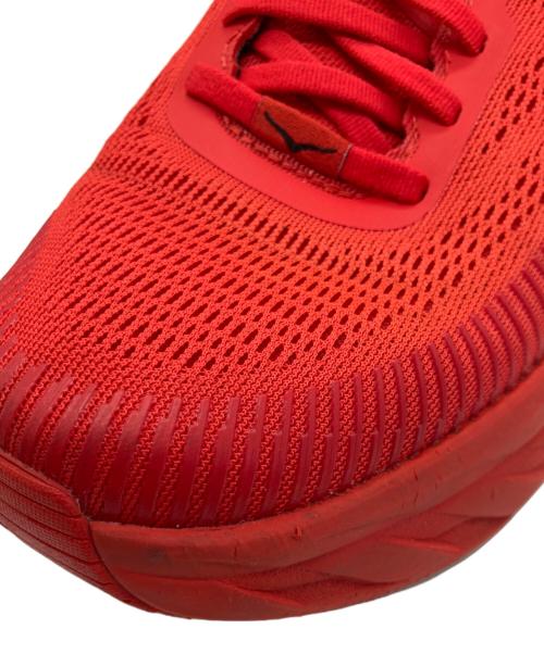 HOKAONEONE（ホカオネオネ）HOKAONEONE (ホカオネオネ) M BONDI 7 レッド サイズ:SIZE 26cmの古着・服飾アイテム