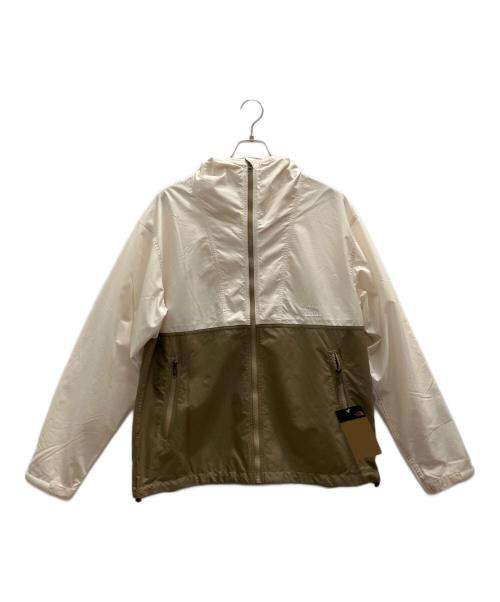 THE NORTH FACE（ザ ノース フェイス）THE NORTH FACE (ザ ノース フェイス) マウンテンパーカー ホワイト×カーキ サイズ:XL 未使用品の古着・服飾アイテム