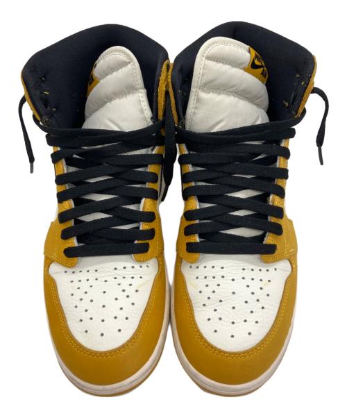 NIKE（ナイキ）NIKE (ナイキ) Air Jordan 1 Retro High OG ホワイト×イエロー サイズ:SIZE 28cmの古着・服飾アイテム