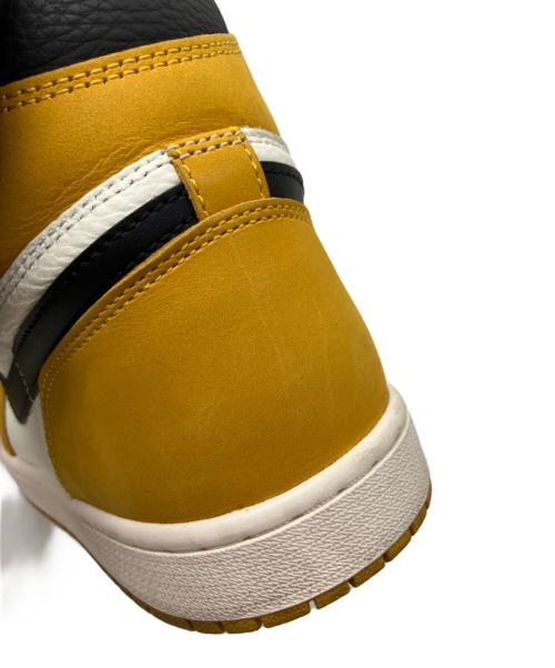 NIKE（ナイキ）NIKE (ナイキ) Air Jordan 1 Retro High OG ホワイト×イエロー サイズ:SIZE 28cmの古着・服飾アイテム