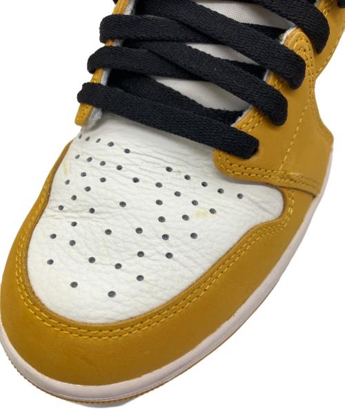 NIKE（ナイキ）NIKE (ナイキ) Air Jordan 1 Retro High OG ホワイト×イエロー サイズ:SIZE 28cmの古着・服飾アイテム