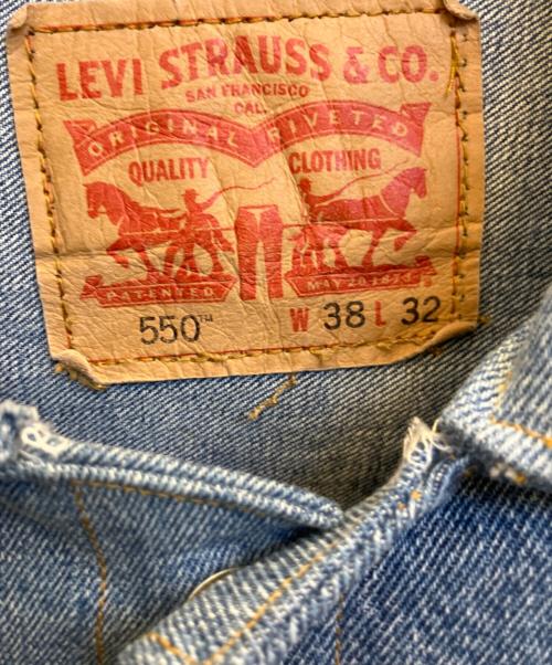 THRIFTY LOOK（スリフティールック）THRIFTY LOOK (スリフティールック) LEVI'S (リーバイス) リメイクデニムジャケット インディゴ サイズ:W38 L32の古着・服飾アイテム