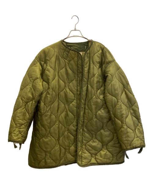 ミリタリー（ミリタリー）ミリタリー (ミリタリー) フィッシュテールパーカーライナー オリーブ サイズ:Ｓの古着・服飾アイテム