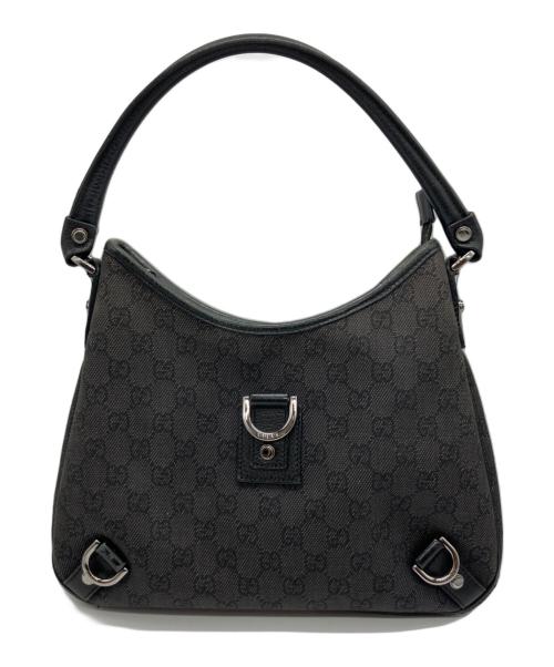 GUCCI（グッチ）GUCCI (グッチ) ハンドバッグ ブラックの古着・服飾アイテム