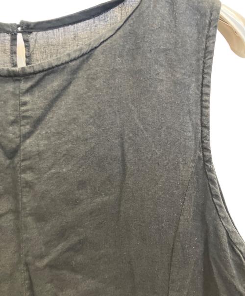 nest Robe（ネストローブ）nest Robe (ネストローブ) ノースリーブワンピース ブラック サイズ:フリーの古着・服飾アイテム