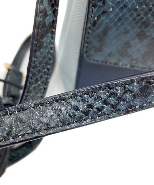 TORY BURCH（トリーバーチ）TORY BURCH (トリーバーチ) 2wayショルダーバックロビンソン グリーン×ブルーの古着・服飾アイテム