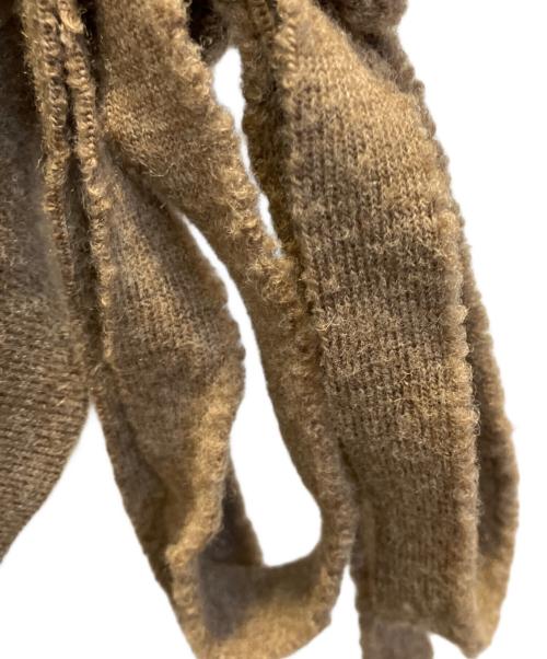 Blanc YM（ブランワイエム）Blanc YM (ブランワイエム) 厚手ニット ブラウン サイズ:Ｓの古着・服飾アイテム