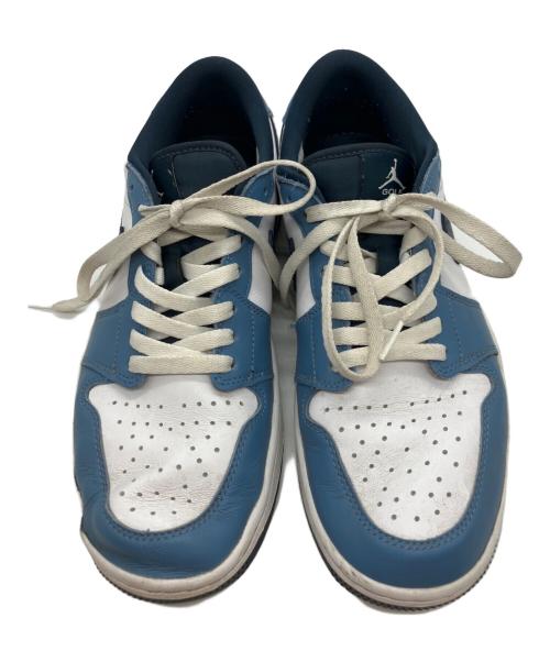 NIKE（ナイキ）NIKE (ナイキ) ナイキ エアジョーダン 1 ロー ゴルフ エーゲン ストーム ホワイト×ブルー サイズ:SIZE 27cmの古着・服飾アイテム