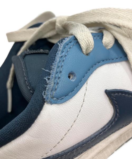 NIKE（ナイキ）NIKE (ナイキ) ナイキ エアジョーダン 1 ロー ゴルフ エーゲン ストーム ホワイト×ブルー サイズ:SIZE 27cmの古着・服飾アイテム
