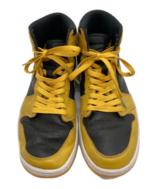 NIKE（ナイキ）NIKE (ナイキ) AIR JORDAN 1 HIGH GOLF ゴルフ イエロー×ブラウン サイズ:SIZE 27cmの古着・服飾アイテム