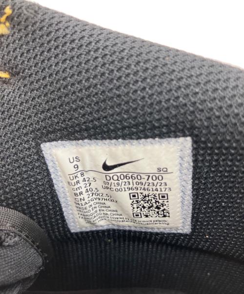 NIKE（ナイキ）NIKE (ナイキ) AIR JORDAN 1 HIGH GOLF ゴルフ イエロー×ブラウン サイズ:SIZE 27cmの古着・服飾アイテム