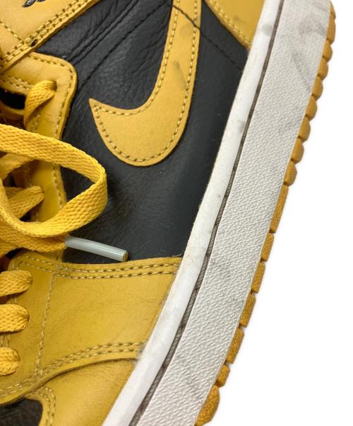 NIKE（ナイキ）NIKE (ナイキ) AIR JORDAN 1 HIGH GOLF ゴルフ イエロー×ブラウン サイズ:SIZE 27cmの古着・服飾アイテム