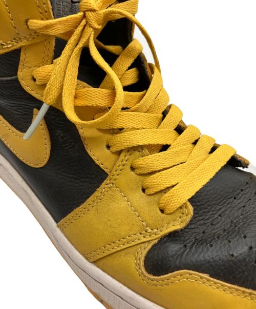 NIKE（ナイキ）NIKE (ナイキ) AIR JORDAN 1 HIGH GOLF ゴルフ イエロー×ブラウン サイズ:SIZE 27cmの古着・服飾アイテム