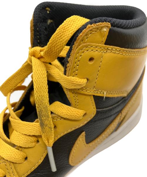 NIKE（ナイキ）NIKE (ナイキ) AIR JORDAN 1 HIGH GOLF ゴルフ イエロー×ブラウン サイズ:SIZE 27cmの古着・服飾アイテム