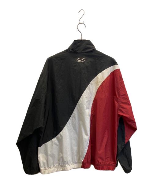 NIKE（ナイキ）NIKE (ナイキ) 90'sウーブンジャケット ブラック×レッド サイズ:2XLの古着・服飾アイテム