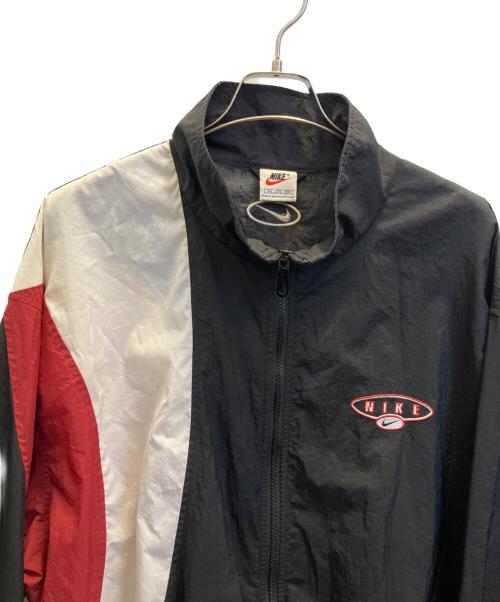 NIKE（ナイキ）NIKE (ナイキ) 90'sウーブンジャケット ブラック×レッド サイズ:2XLの古着・服飾アイテム