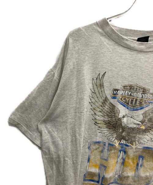 HARLEY-DAVIDSON（ハーレーダビッドソン）HARLEY-DAVIDSON (ハーレーダビッドソン) 半袖カットソー ヘザーグレー サイズ:XLの古着・服飾アイテム