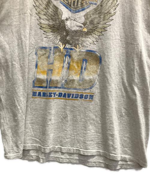 HARLEY-DAVIDSON（ハーレーダビッドソン）HARLEY-DAVIDSON (ハーレーダビッドソン) 半袖カットソー ヘザーグレー サイズ:XLの古着・服飾アイテム