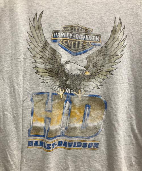 HARLEY-DAVIDSON（ハーレーダビッドソン）HARLEY-DAVIDSON (ハーレーダビッドソン) 半袖カットソー ヘザーグレー サイズ:XLの古着・服飾アイテム