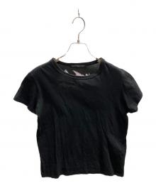 Y's（ワイズ）の古着「半袖カットソー」｜ブラック