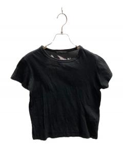 中古・古着通販】LIMI feu (リミフゥ) ロゴTシャツ ブラック サイズ:3