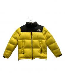 THE NORTH FACE（ザ ノース フェイス）の古着「ヌプシ ダウンジャケット」｜イエロー