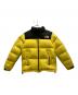 THE NORTH FACE（ザ ノース フェイス）の古着「ヌプシ ダウンジャケット」｜イエロー