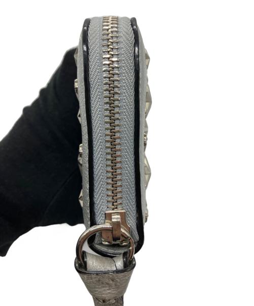 JIMMY CHOO（ジミーチュウ）JIMMY CHOO (ジミーチュウ) 長財布 スカイブルーの古着・服飾アイテム