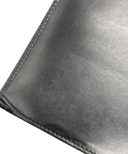 GUCCI（グッチ）GUCCI (グッチ) GGキャンパス二つ折り長財布 ブラックの古着・服飾アイテム