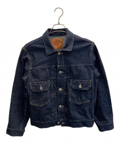 中古・古着通販】LEVI'S (リーバイス) デニムジャケット ネイビー