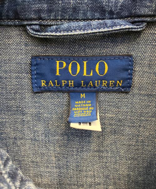 RALPH LAUREN（ラルフローレン）RALPH LAUREN (ラルフローレン) デニムジャケット ネイビー サイズ:Мの古着・服飾アイテム