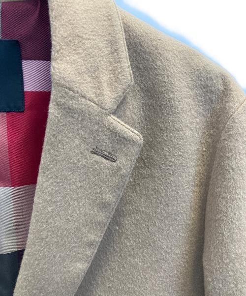 BLACK LABEL CRESTBRIDGE（ブラックレーベル クレストブリッジ）BLACK LABEL CRESTBRIDGE (ブラックレーベル クレストブリッジ) チェスターコート ブラウン サイズ:ＬＬの古着・服飾アイテム