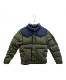 Patagonia（パタゴニア）の古着「ダウンジャケット」｜ネイビー×グリーン