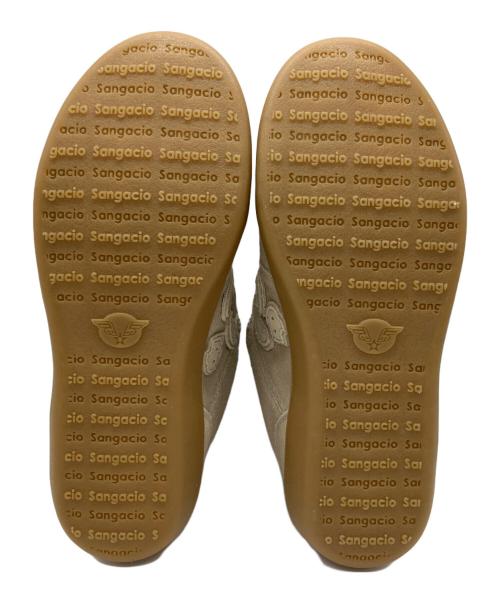 Sangacio（サンガッチョ）Sangacio (サンガッチョ) にゅ～ず (ニューズ) ローカットスニーカー ベージュ サイズ:24の古着・服飾アイテム