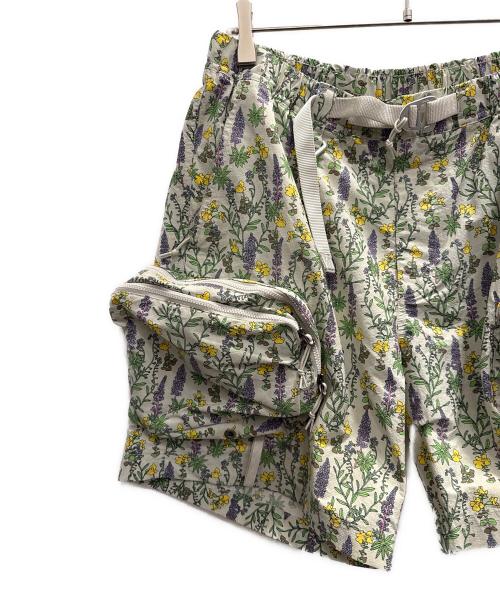NIKE ACG（ナイキエーシージー）NIKE ACG (ナイキエーシージー) 総柄ハーフパンツ グリーン サイズ:Мの古着・服飾アイテム