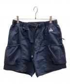 NIKE ACGナイキエーシージー）の古着「ハーフパンツ」｜ネイビー