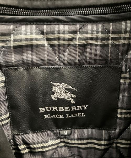 BURBERRY BLACK LABEL（バーバリーブラックレーベル）BURBERRY BLACK LABEL (バーバリーブラックレーベル) ライナー付トレンチコート ブラック サイズ:SIZE Mの古着・服飾アイテム