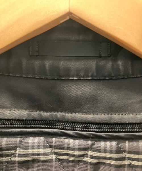 BURBERRY BLACK LABEL（バーバリーブラックレーベル）BURBERRY BLACK LABEL (バーバリーブラックレーベル) ライナー付トレンチコート ブラック サイズ:SIZE Mの古着・服飾アイテム