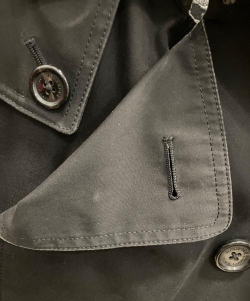 BURBERRY BLACK LABEL（バーバリーブラックレーベル）BURBERRY BLACK LABEL (バーバリーブラックレーベル) ライナー付トレンチコート ブラック サイズ:SIZE Mの古着・服飾アイテム