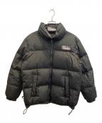 FIRST DOWNファーストダウン）の古着「リバーシブルダウンジャケット」｜ブラック