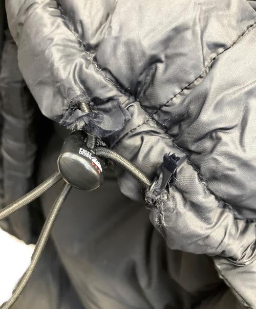 FIRST DOWN（ファーストダウン）FIRST DOWN (ファーストダウン) リバーシブルダウンジャケット ブラック サイズ:Мの古着・服飾アイテム