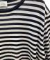 中古・古着 JIL SANDER (ジルサンダー) 半袖カットソー ブラック×ホワイト サイズ:54：6000円