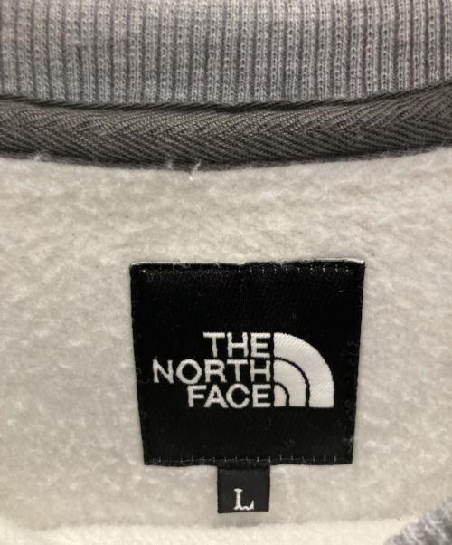 THE NORTH FACE（ザ ノース フェイス）THE NORTH FACE (ザ ノース フェイス) クルーネックスウェット グレー サイズ:SIZE Lの古着・服飾アイテム