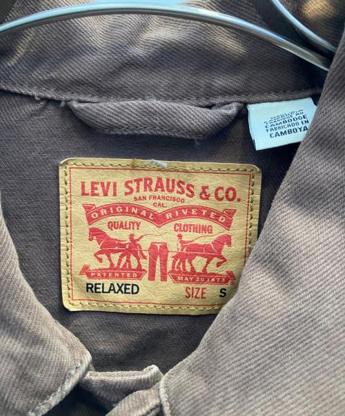 LEVI'S（リーバイス）LEVI'S (リーバイス) デニムジャケット ブラウン サイズ:Ｓの古着・服飾アイテム