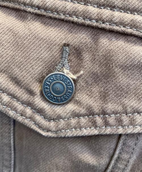 LEVI'S（リーバイス）LEVI'S (リーバイス) デニムジャケット ブラウン サイズ:Ｓの古着・服飾アイテム