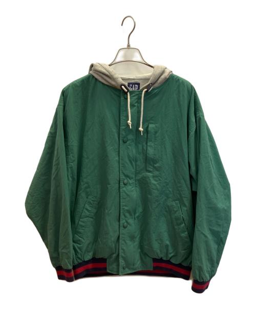 OLD GAP（オールドギャップ）OLD GAP (オールドギャップ) ナイロンパーカー グリーン サイズ:Sの古着・服飾アイテム