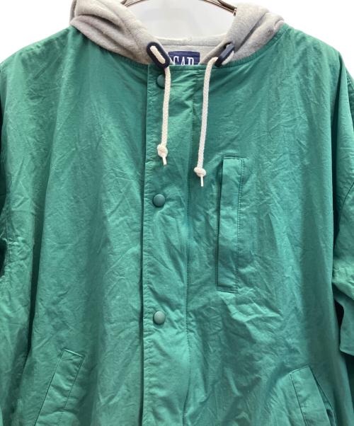 OLD GAP（オールドギャップ）OLD GAP (オールドギャップ) ナイロンパーカー グリーン サイズ:Sの古着・服飾アイテム