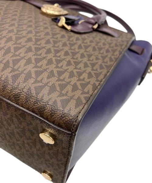 MICHAEL KORS（マイケル・コース）MICHAEL KORS (マイケル・コース) ハミルトン サッチェル ブラウンの古着・服飾アイテム