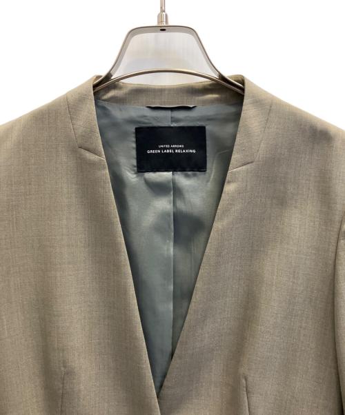 green label relaxing（グリーンレーベルリラクシング）green label relaxing (グリーンレーベルリラクシング) セットアップスーツ グレー サイズ:Мの古着・服飾アイテム