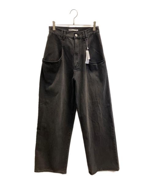 KBF（ケービーエフ）KBF (ケービーエフ) BIGポケットデザインデニム グレー サイズ:SIZE 38 未使用品の古着・服飾アイテム